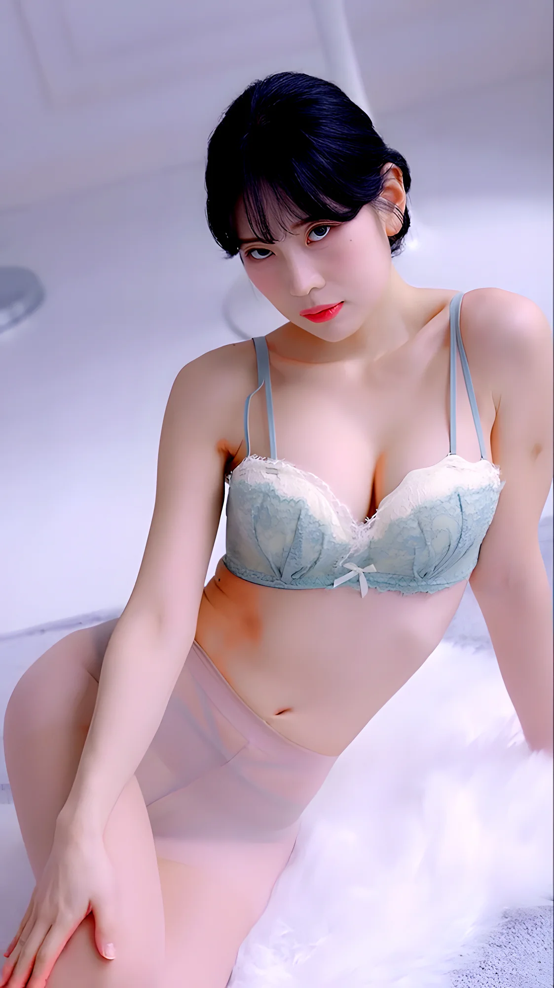 丰腴尤物未公开丝袜内衣性感视频-黑丝袜写真