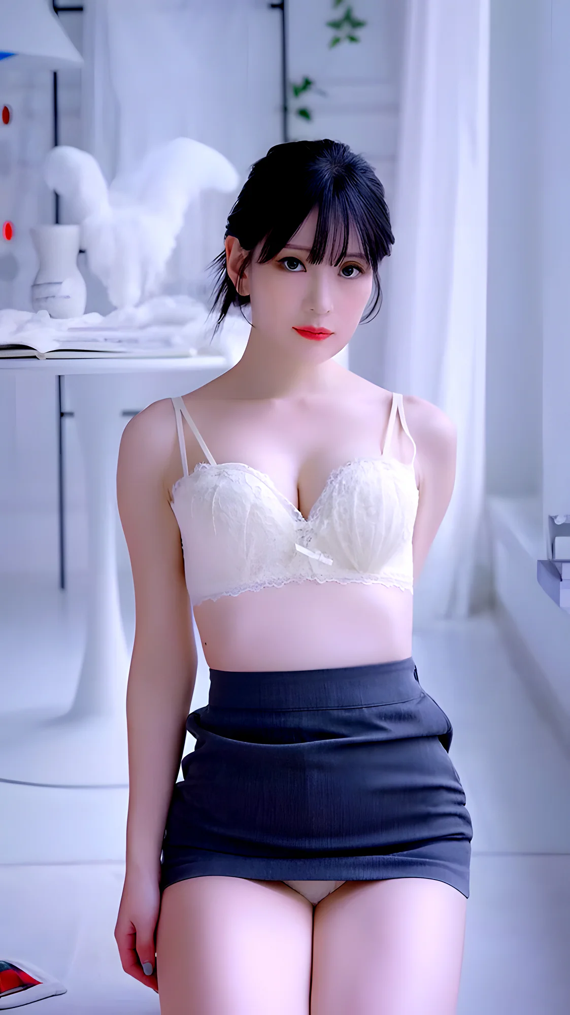 轻熟女神珍藏级内衣制服性感写真-黑丝袜写真