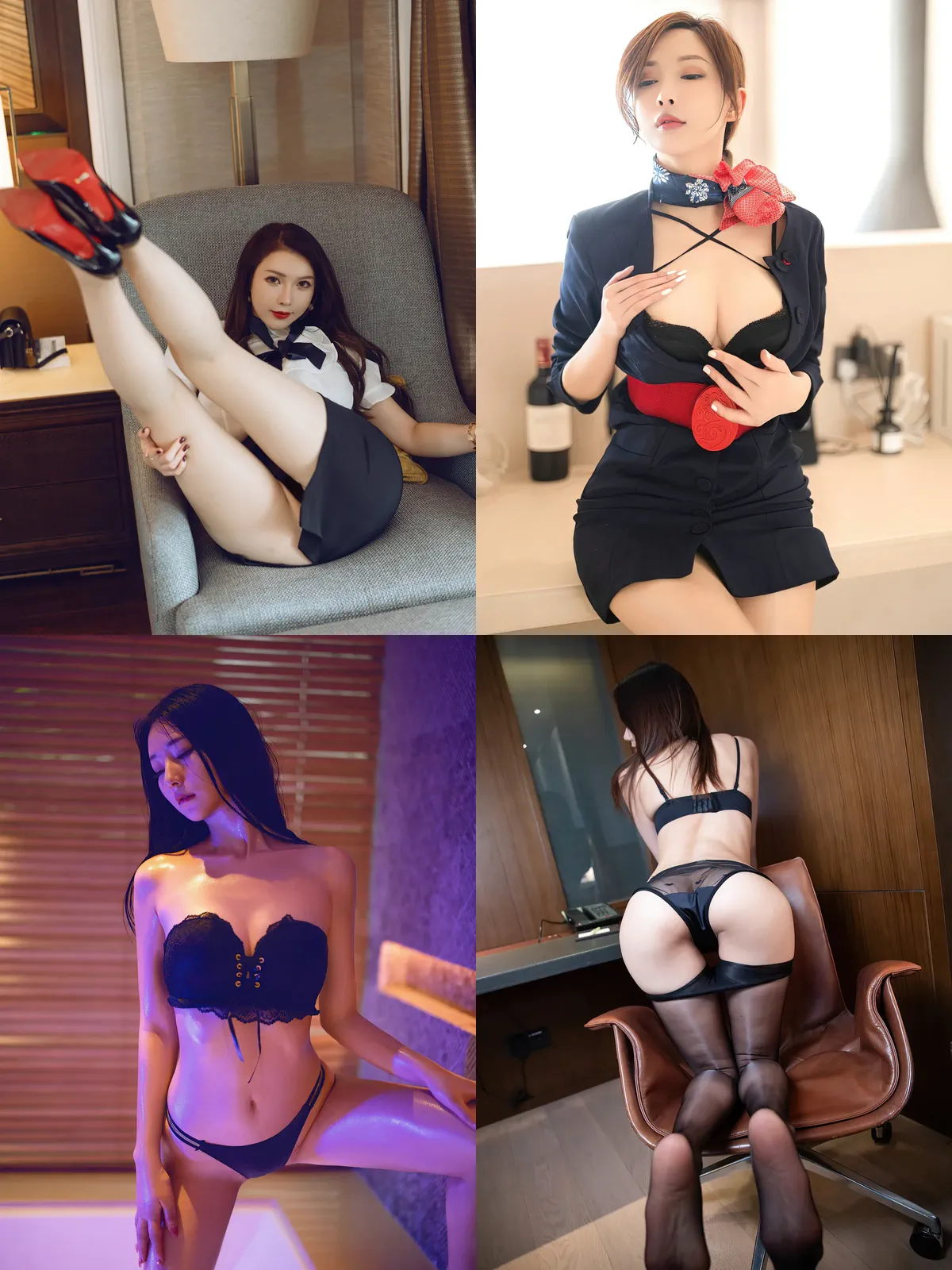 [XINGYAN星颜社]-第328期清妙写真-黑丝袜写真