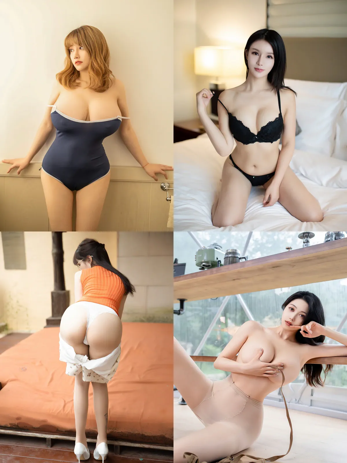 [YouMi尤蜜荟]-第563期周大萌写真-黑丝袜写真