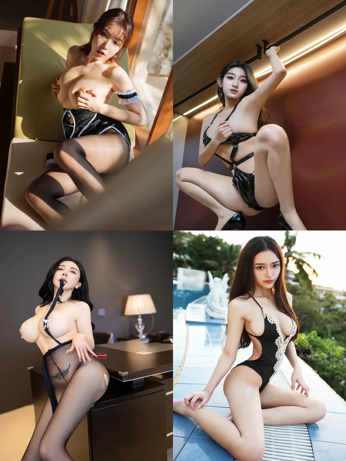 [MyGirl美媛馆]-第274期唐琪儿il写真-黑丝袜写真