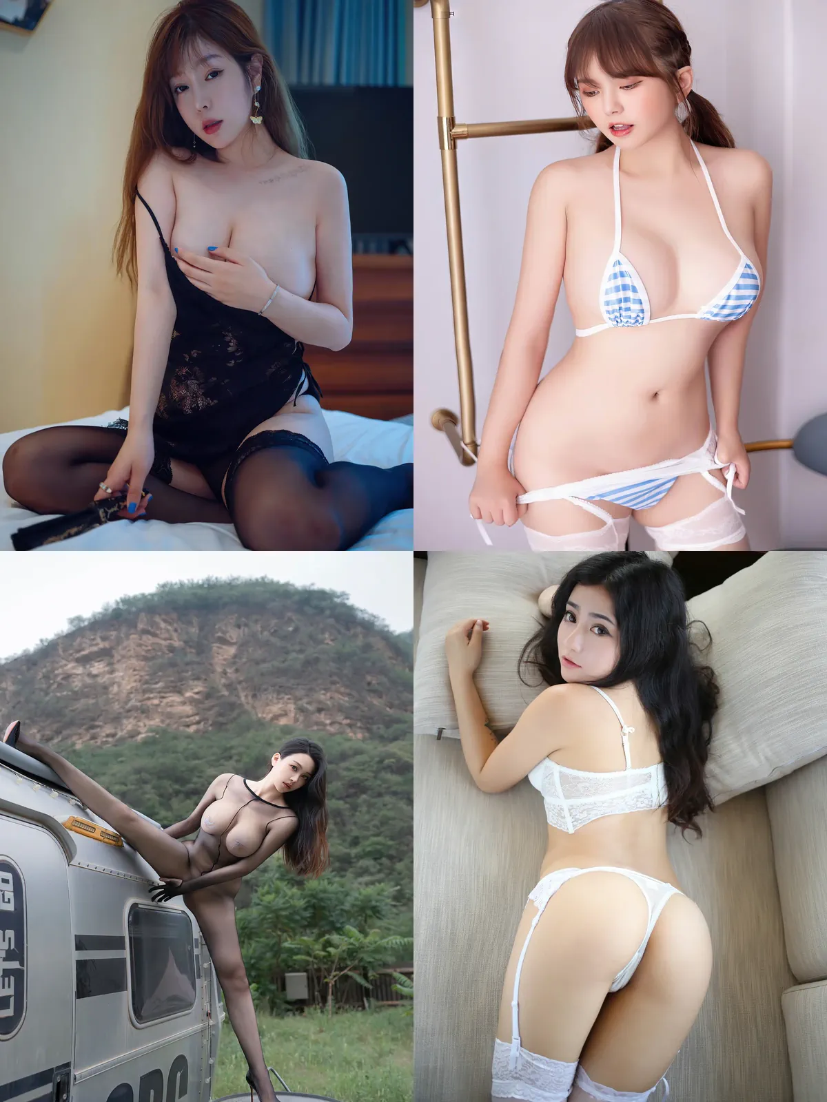 [MyGirl美媛馆]-第111期Manuela玛鲁娜写真-黑丝袜写真