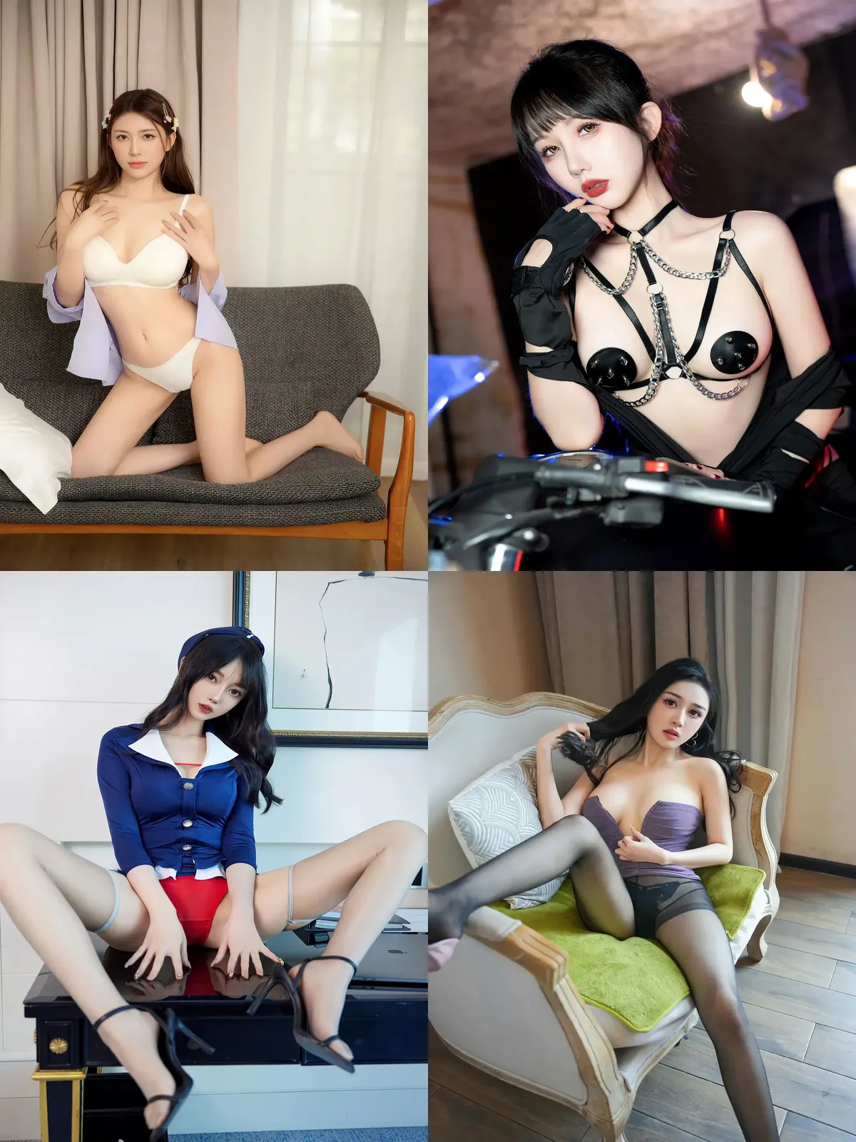 秀人网美女悦兮，迷人美臀写真-黑丝袜写真