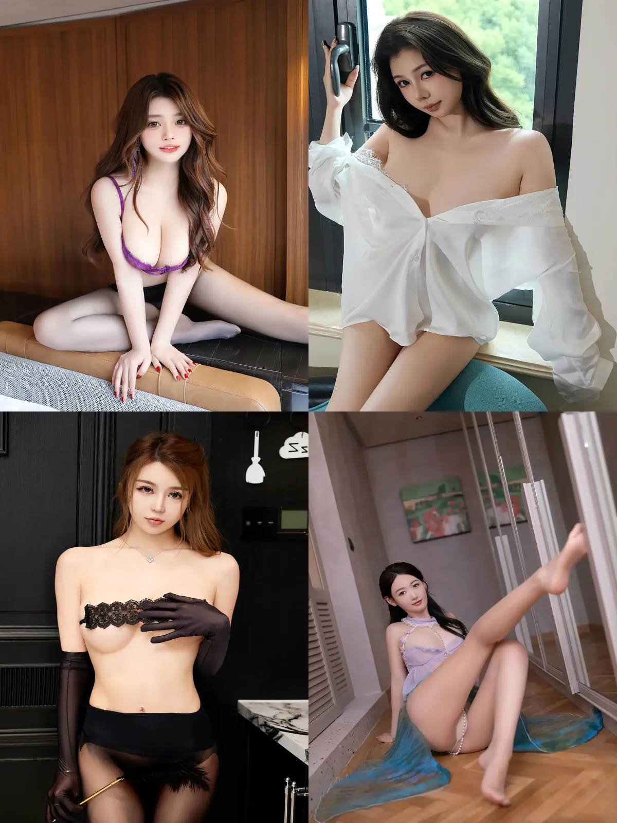 秀人网耀眼辣妈梨霜儿，极品翘臀未公开写真图集-黑丝袜写真