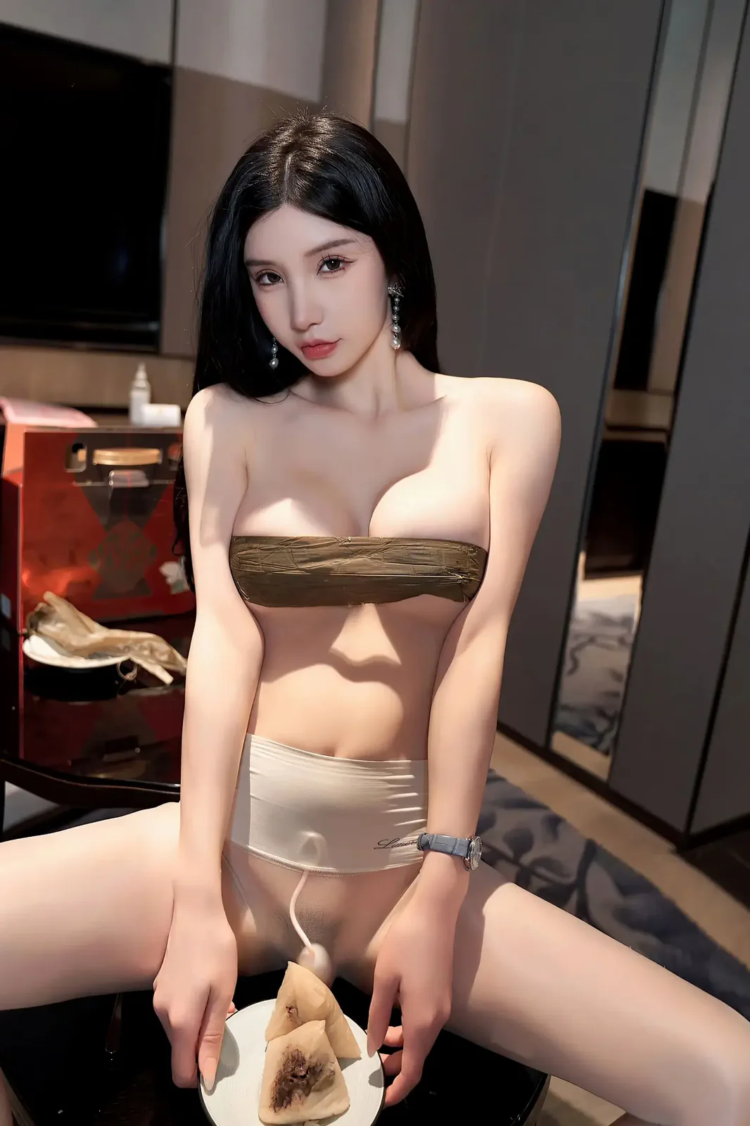 秀人网美女唐翩翩，性感内衣秀高清合集