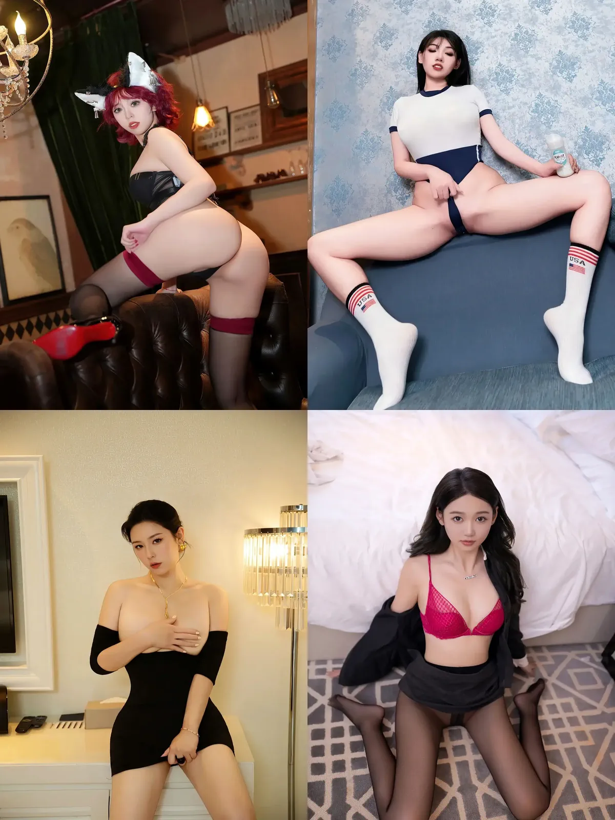 秀人网女神小波多，性感丝袜图集资源-黑丝袜写真